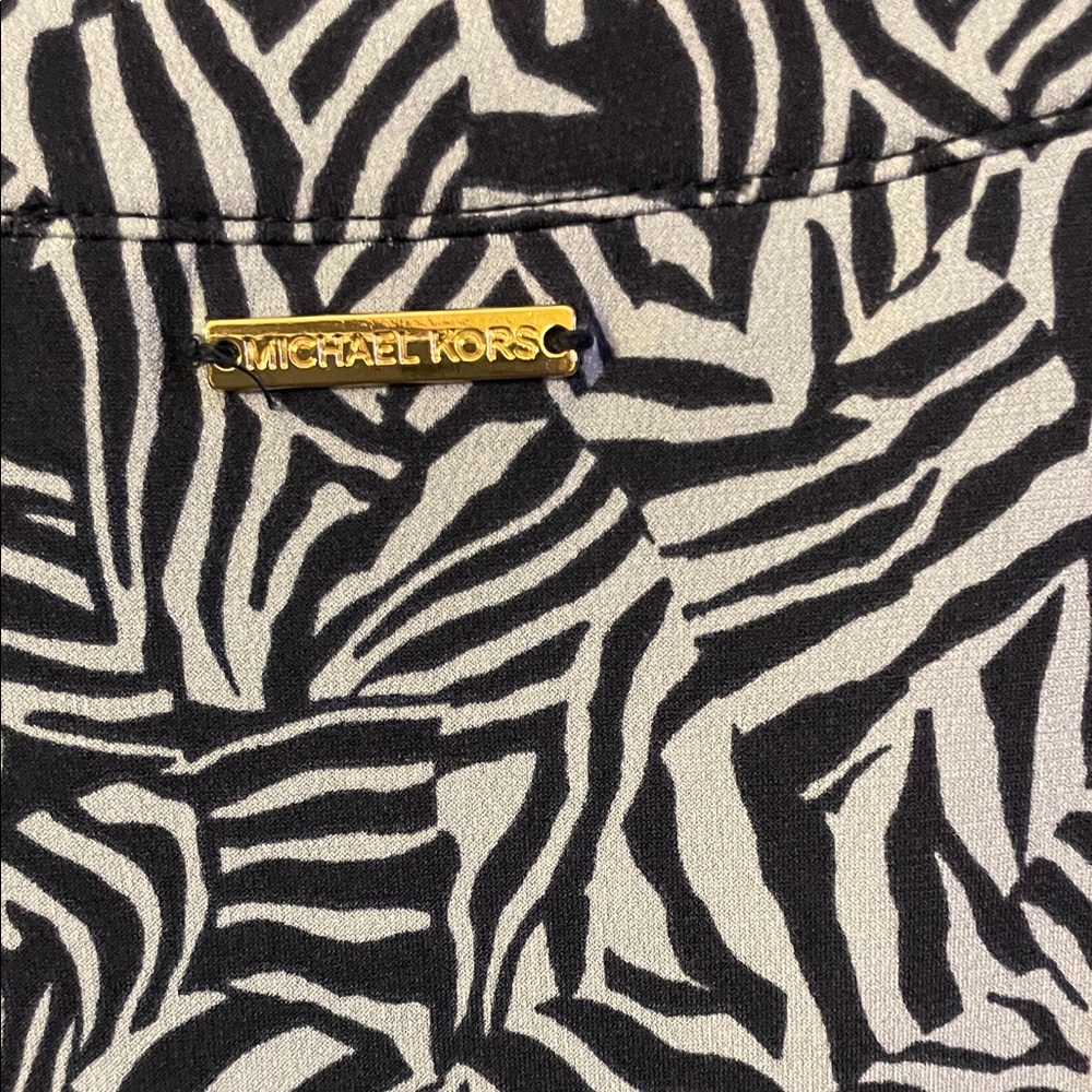 Michael Kors zebra print dress - like new! - Picture 4 of 9